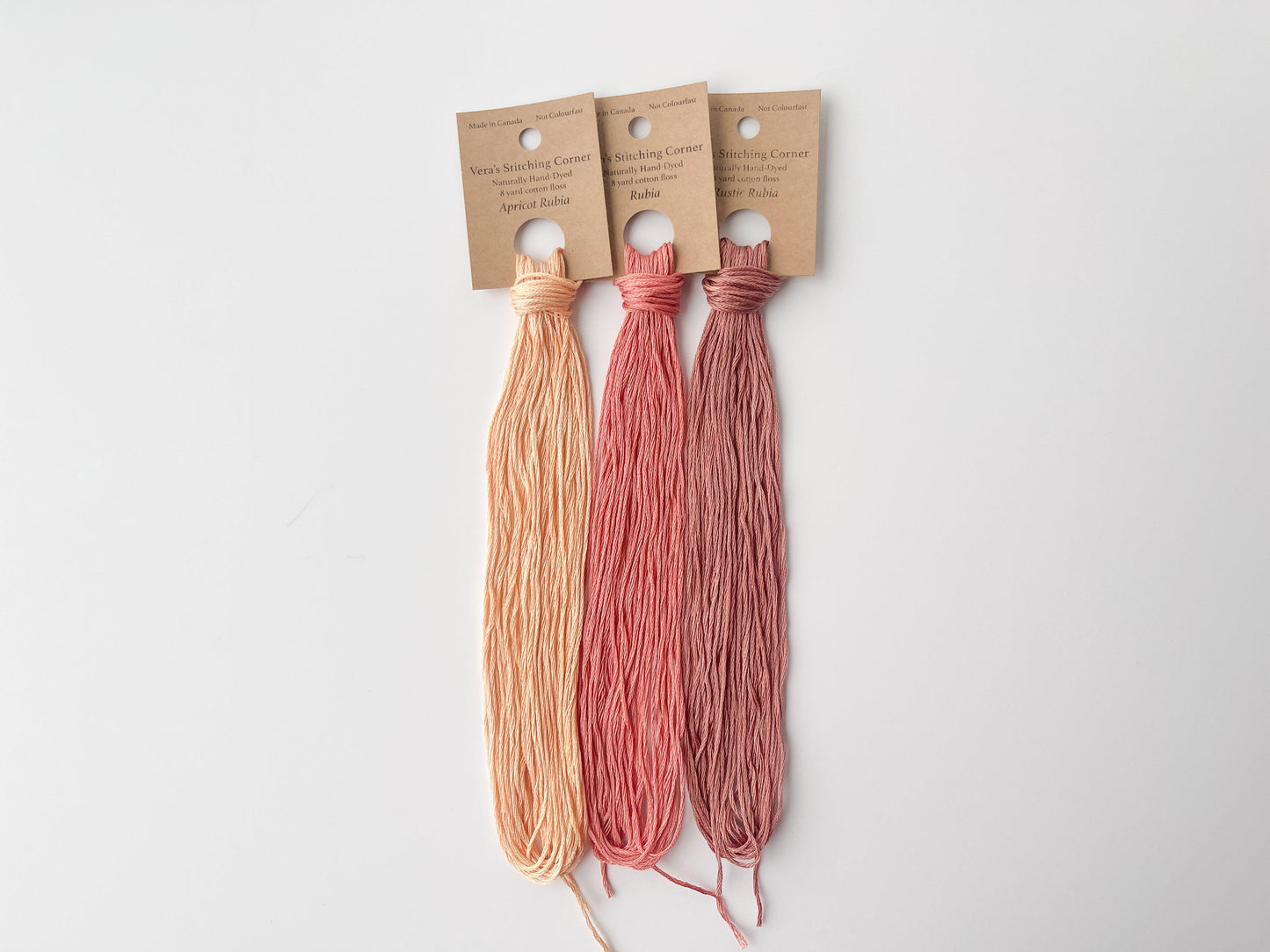 Rustic Apricot - Thread Pack (3 skeins) - Vera's Stitching Corner