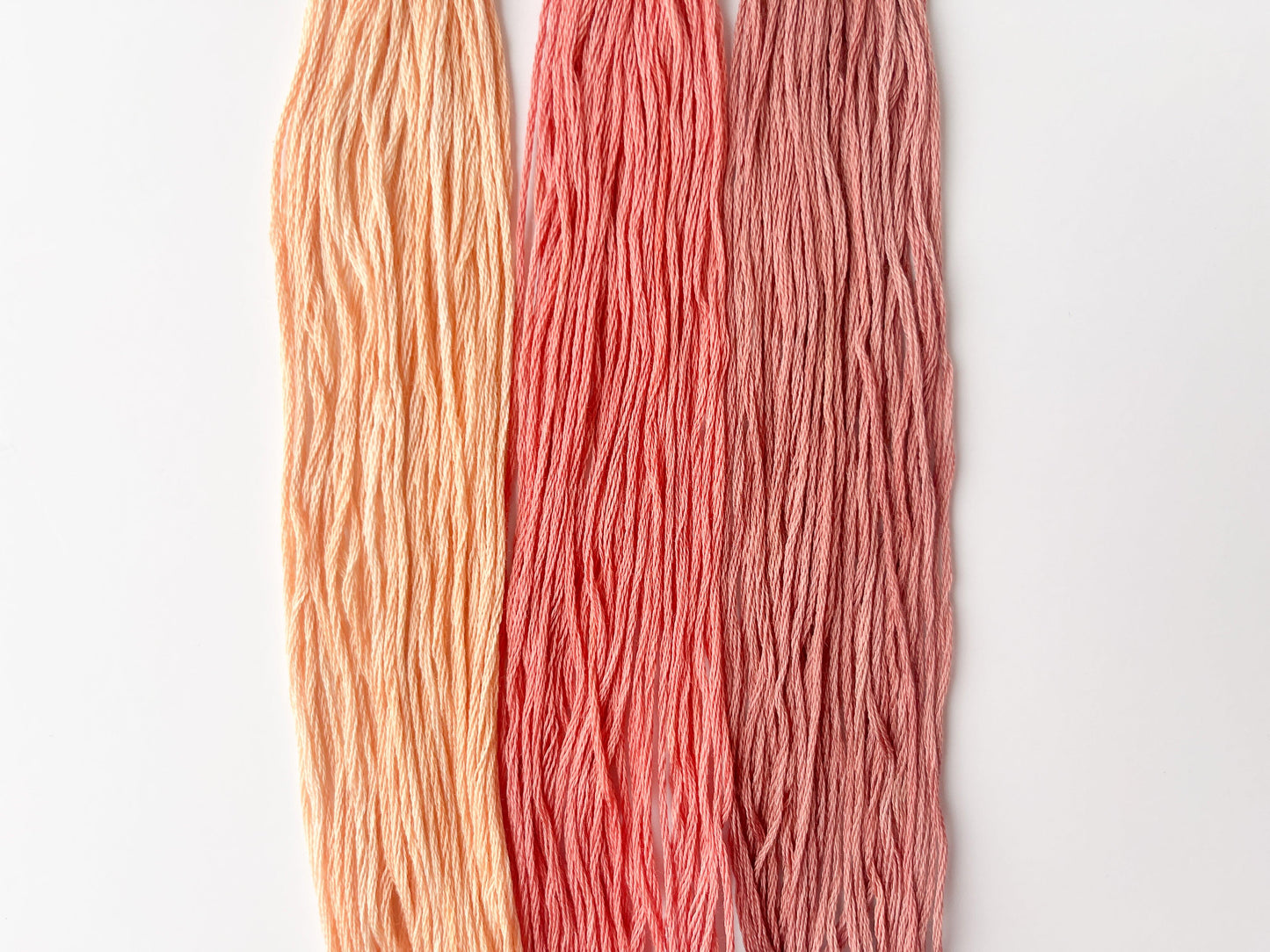 Rustic Apricot - Thread Pack (3 skeins) - Vera's Stitching Corner