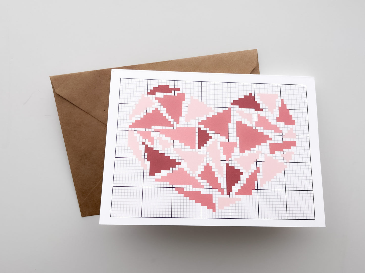 A Grid of Love - Valentine's Day Card
