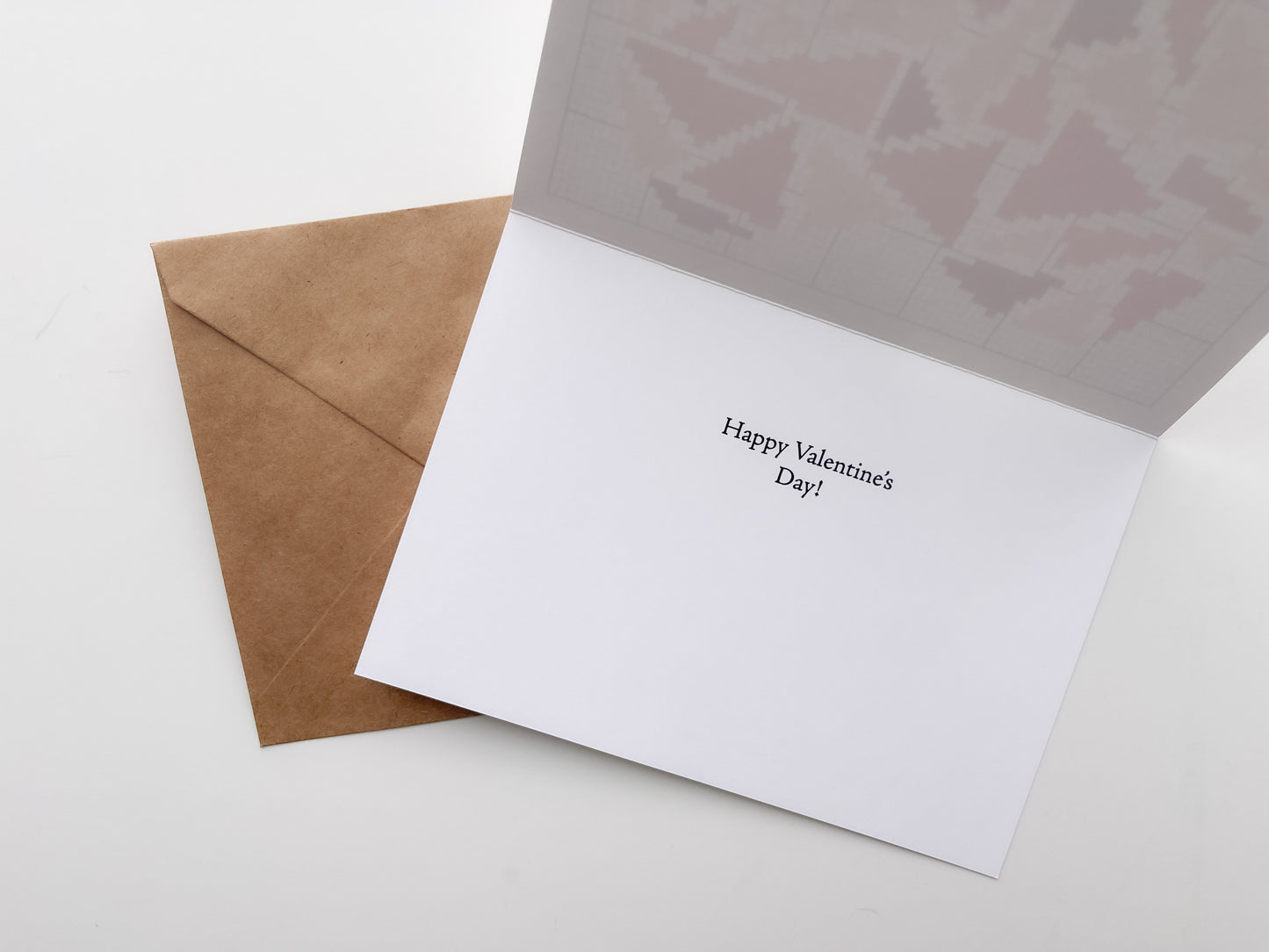 A Grid of Love - Valentine's Day Card