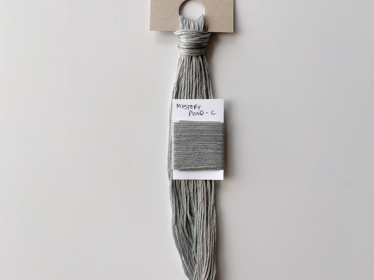 Mystery Pond C - Colour Lab Collection - Naturally Hand-Dyed Embroidery Floss