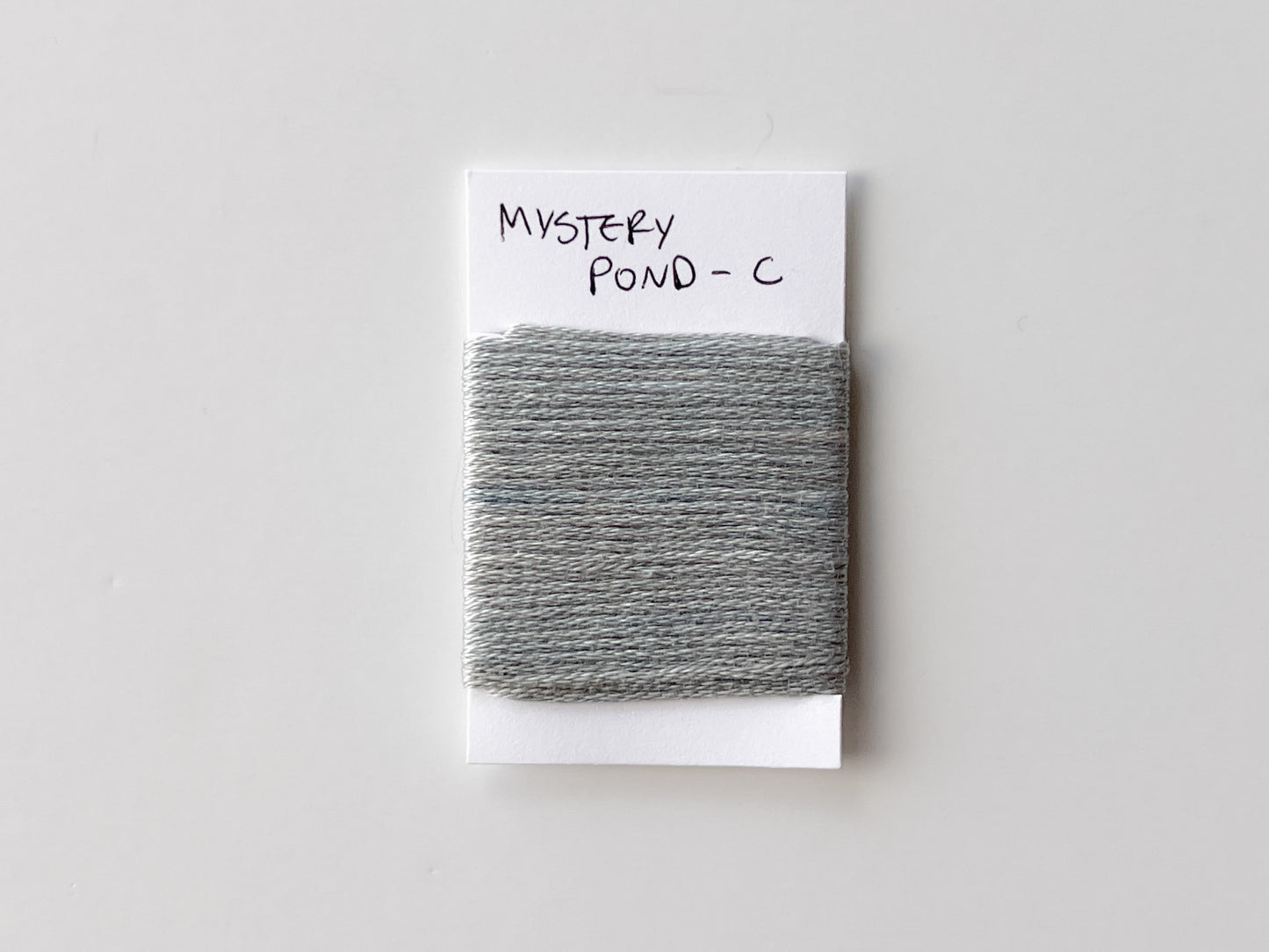 Mystery Pond C - Colour Lab Collection - Naturally Hand-Dyed Embroidery Floss