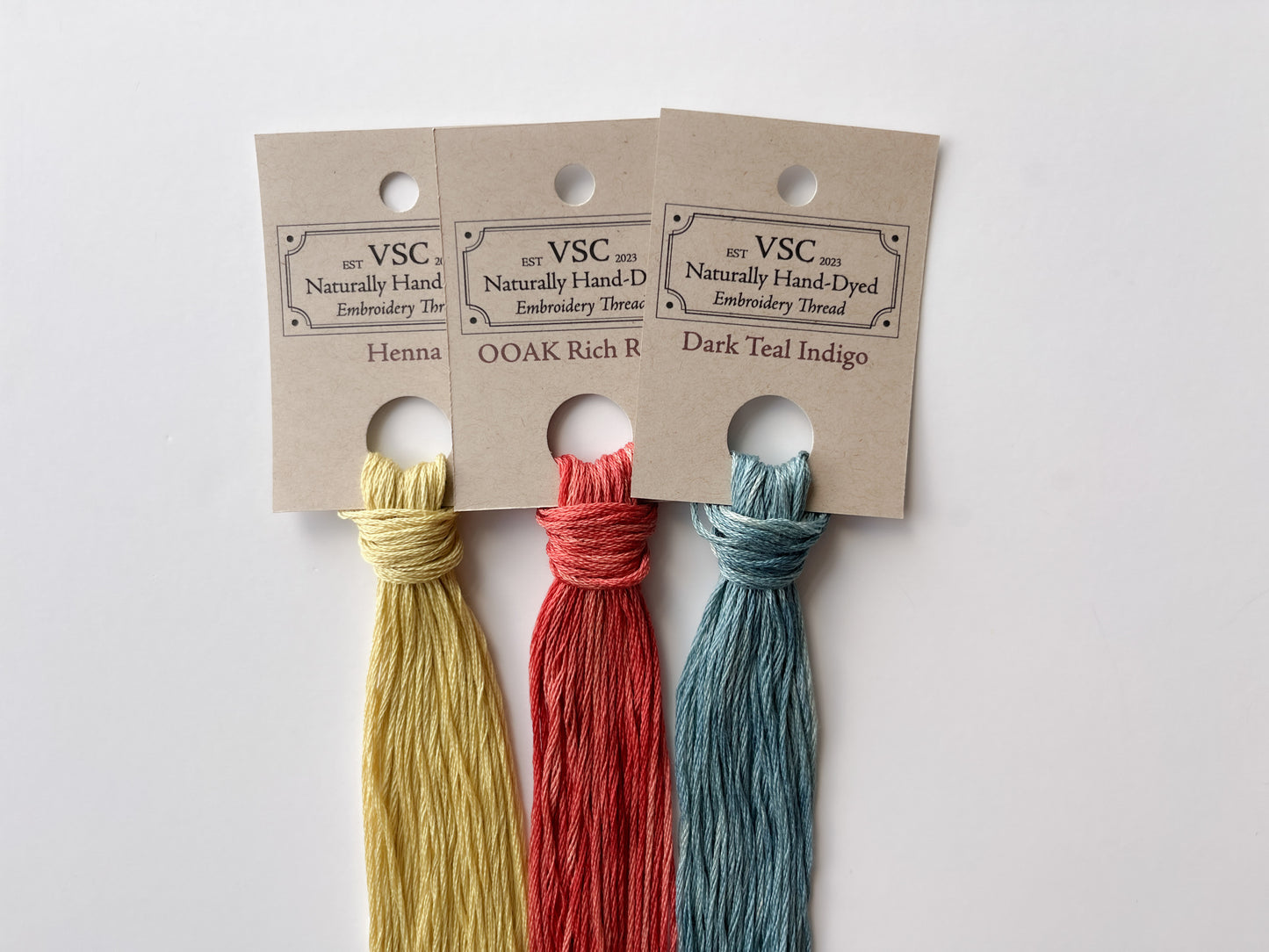Primary Colours I - Thread Pack (3 skeins)