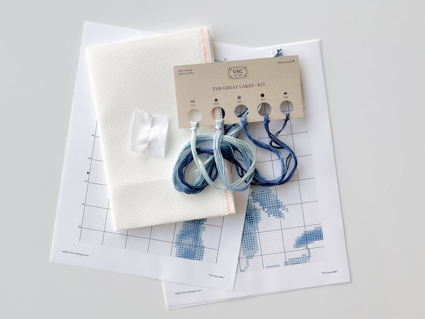 The Great Lakes - Cross Stitch Kit
