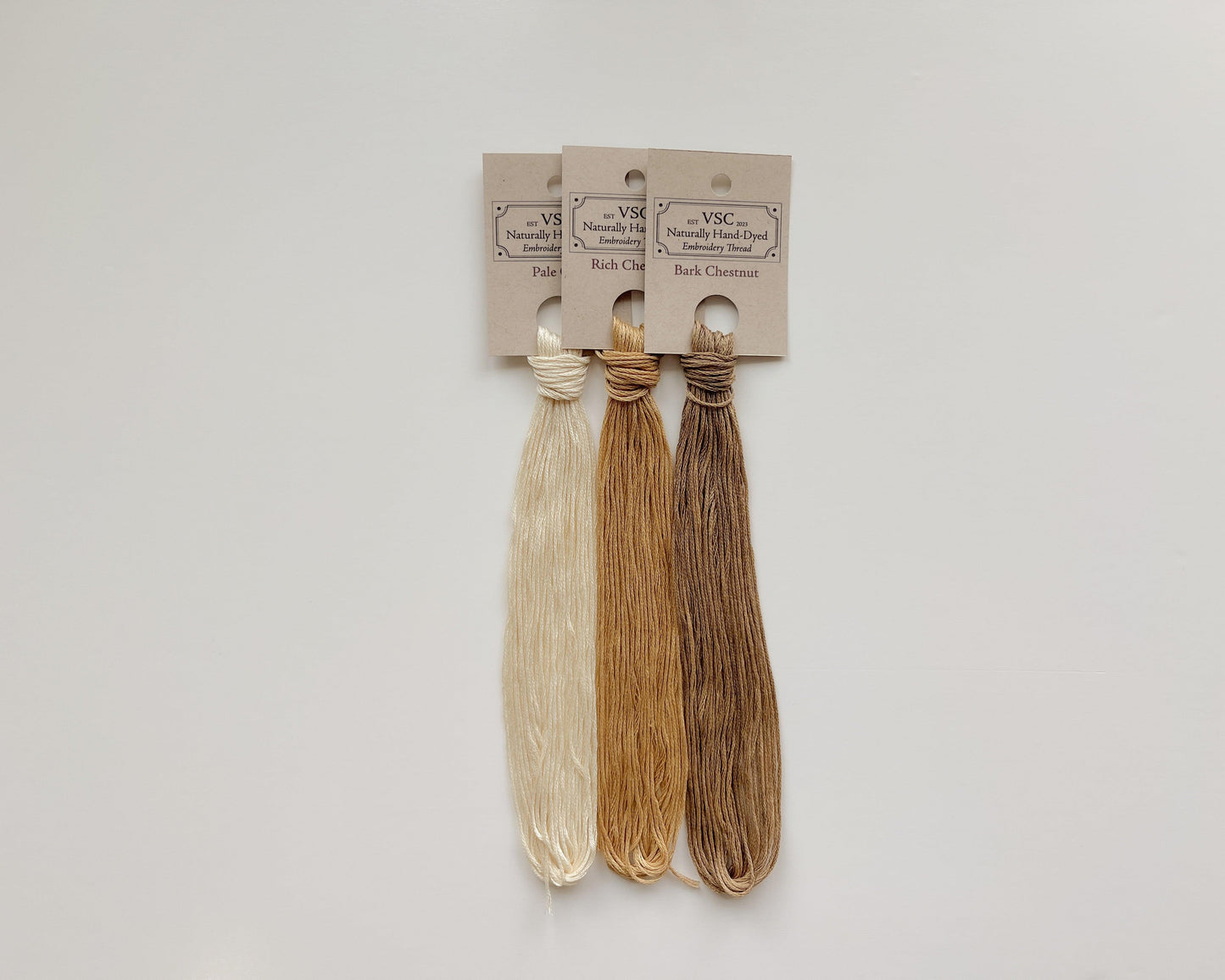 Woody Chestnut - Thread Pack (3 skeins) - Vera's Stitching Corner
