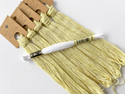 Champagne Weld - Naturally Hand-Dyed Embroidery Floss - Vera's Stitching Corner