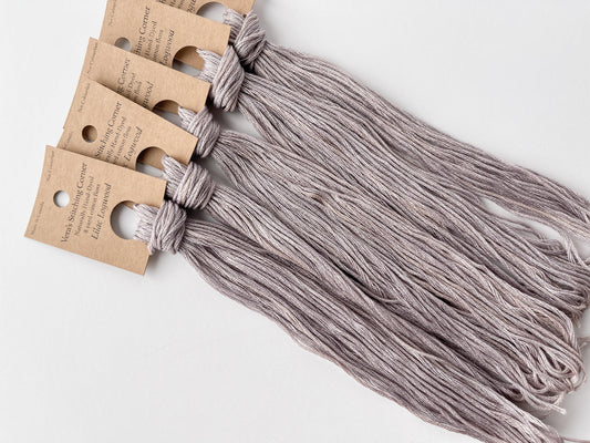 Lilac Logwood - Naturally Hand-Dyed Embroidery Floss - Vera's Stitching Corner