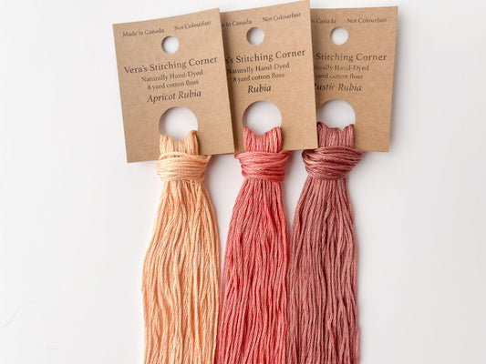 Rustic Apricot - Thread Pack (3 skeins) - Vera's Stitching Corner