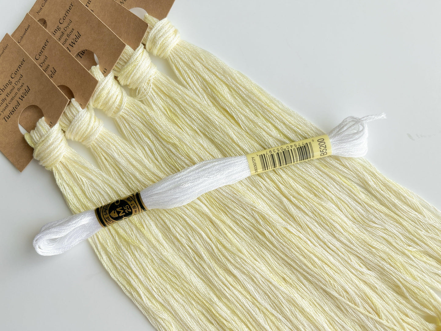 Twisted Weld - Naturally Hand-Dyed Embroidery Floss - Vera's Stitching Corner