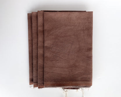 Brown Acacia - Naturally Hand-Dyed Aida - Vera's Stitching Corner