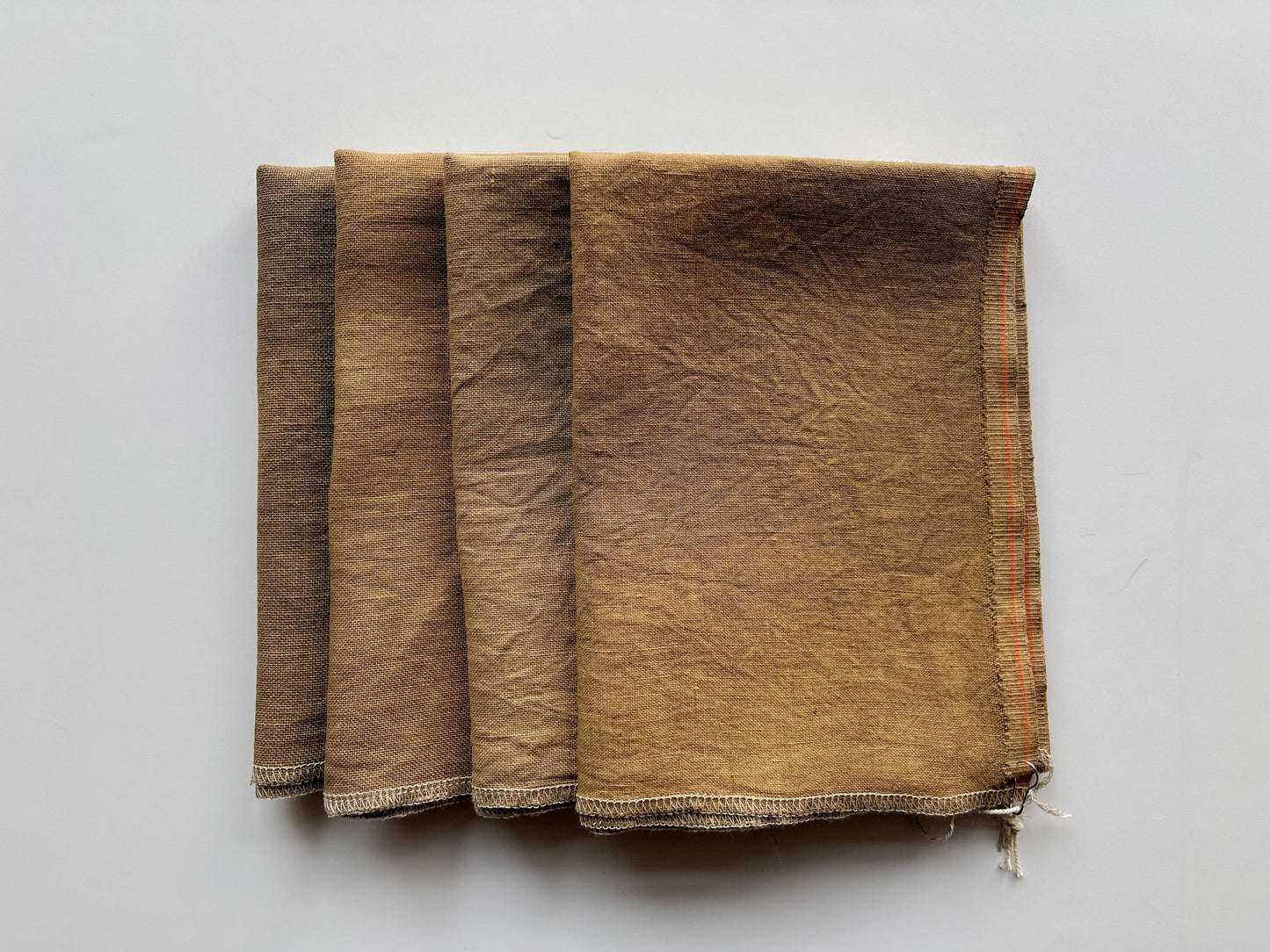 Chestnut Bark - Naturally Hand-Dyed Linen - Vera's Stitching Corner