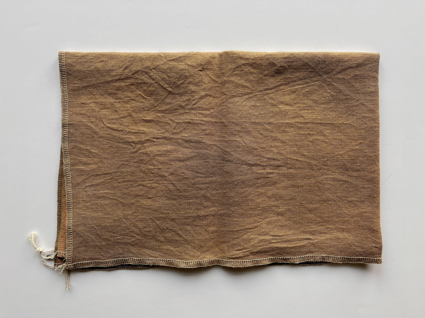 Chestnut Bark - Naturally Hand-Dyed Linen - Vera's Stitching Corner