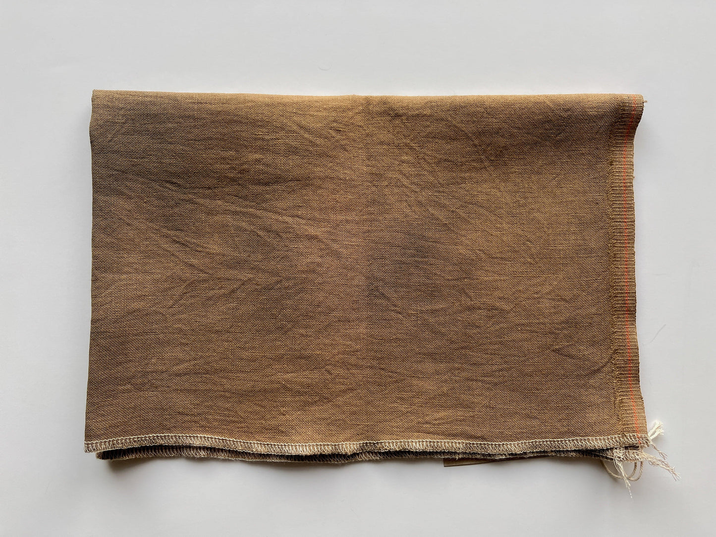 Chestnut Bark - Naturally Hand-Dyed Linen - Vera's Stitching Corner