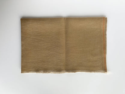 Chestnut - Naturally Hand-Dyed Linen - Vera's Stitching Corner