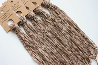 Espresso Quebracho - Naturally Hand-Dyed Embroidery Floss - Vera's Stitching Corner