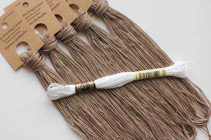 Espresso Quebracho - Naturally Hand-Dyed Embroidery Floss - Vera's Stitching Corner