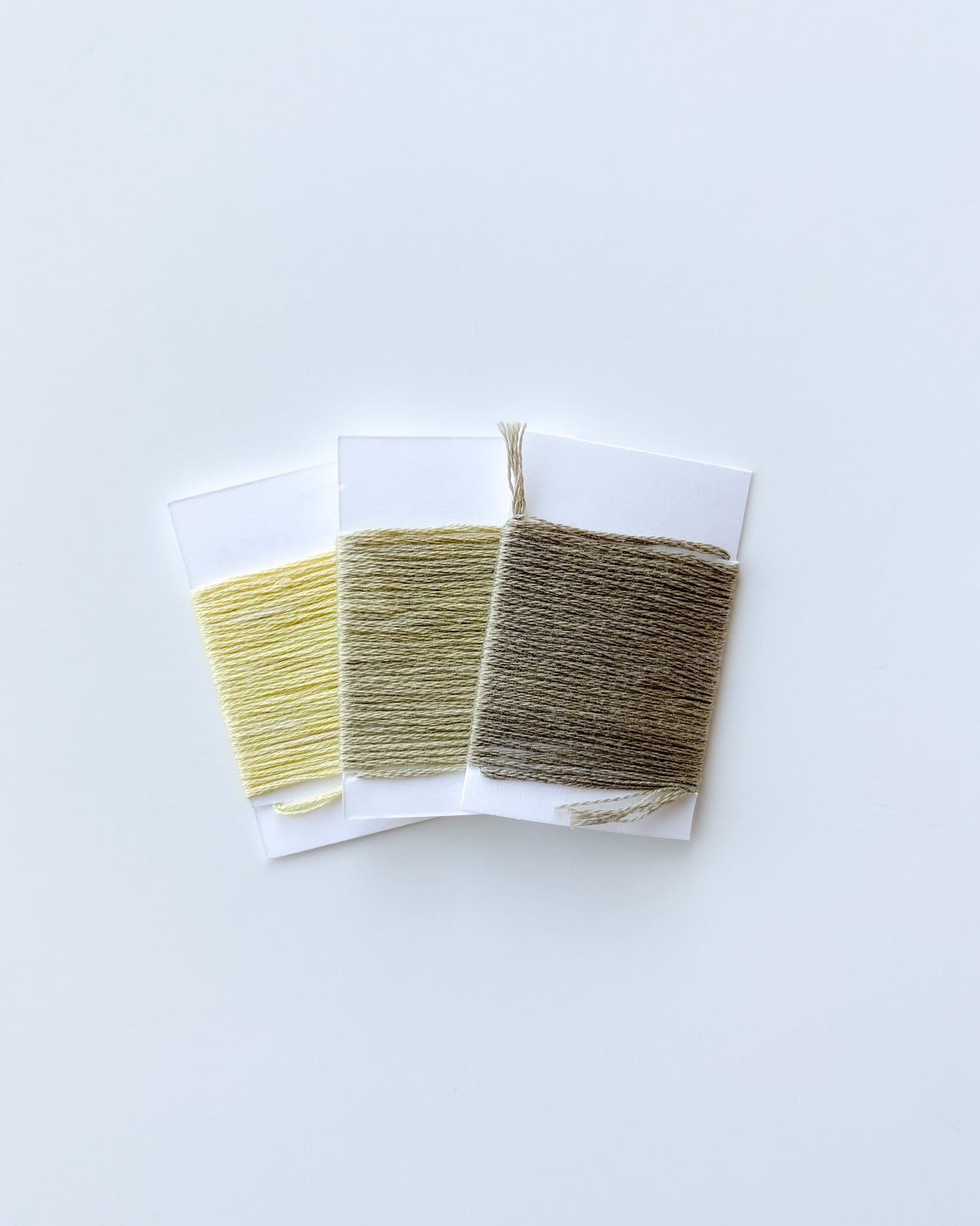 Mimosa, Pistachio, and Sage - Thread Pack (3 skeins)
