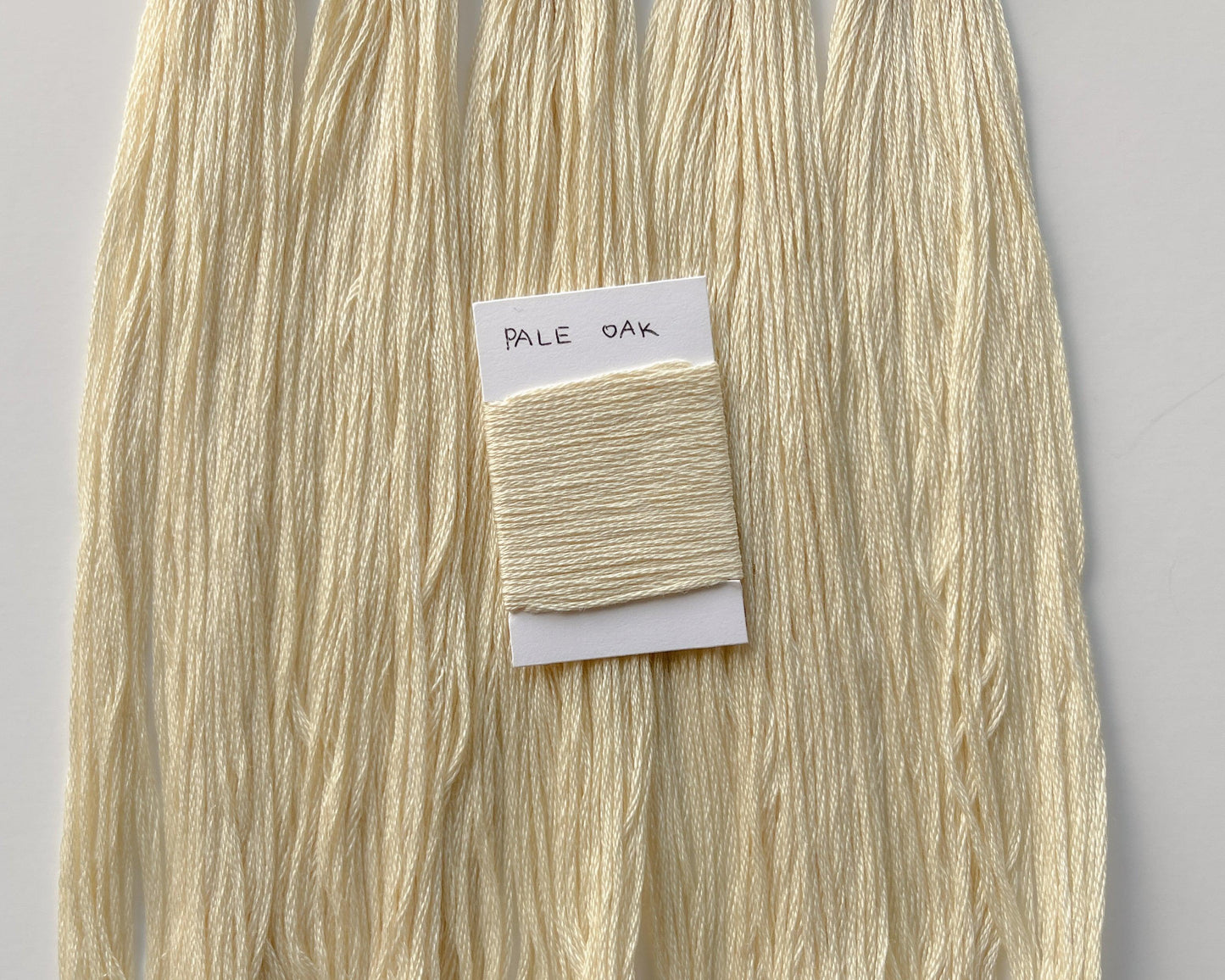 Pale Oak - Naturally Hand-Dyed Embroidery Floss - Vera's Stitching Corner