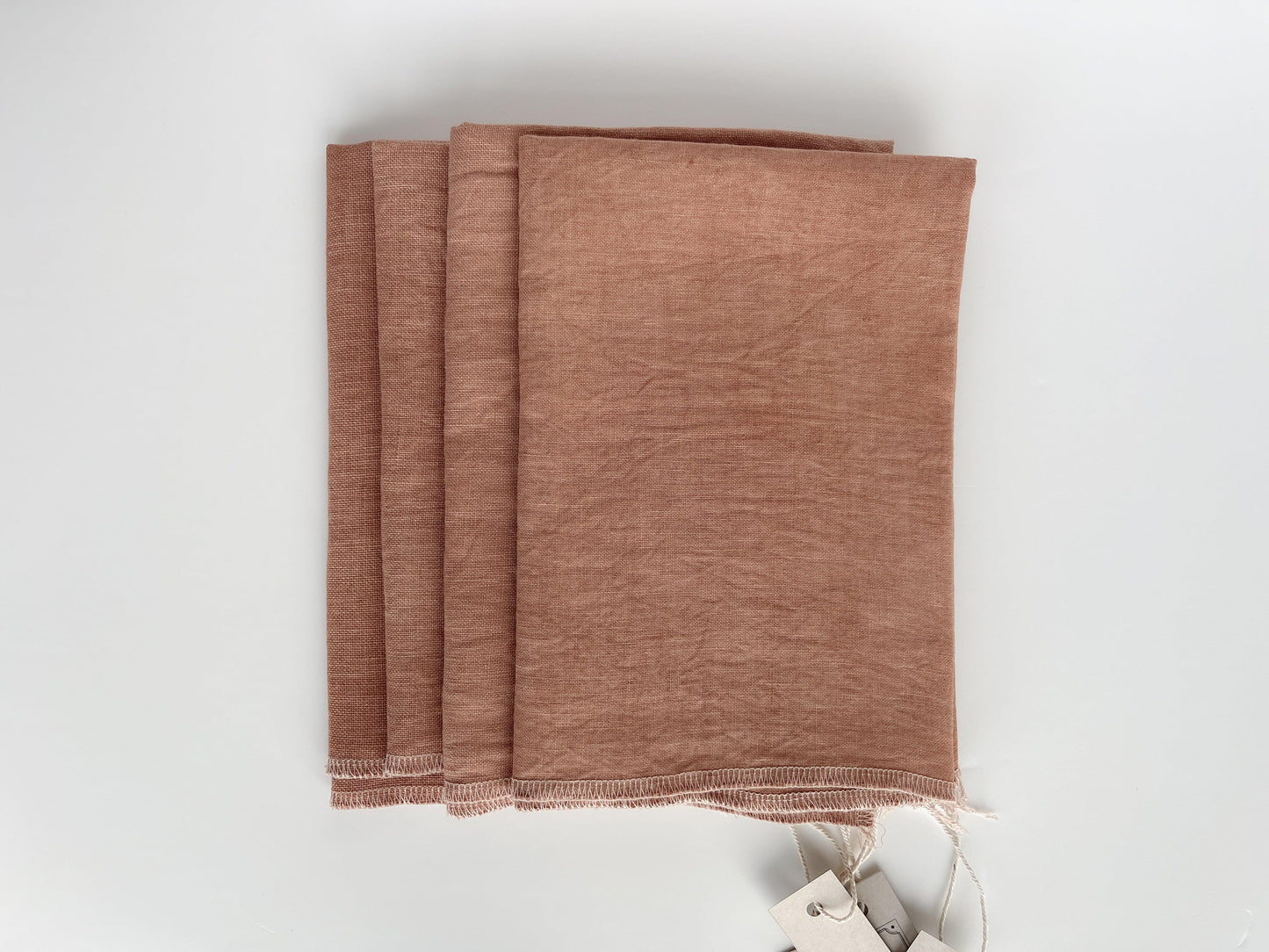 Warm Acacia - Naturally Hand-Dyed Linen - Vera's Stitching Corner