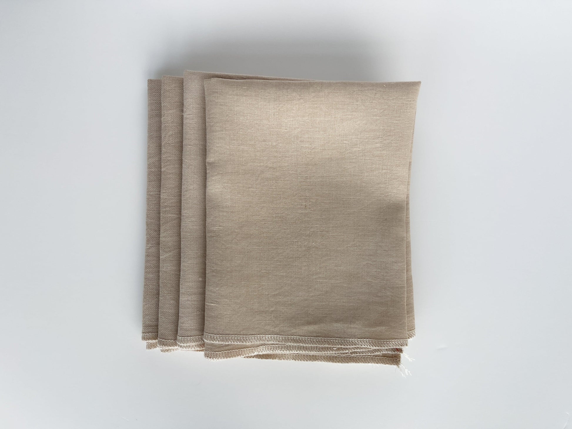 Warm Walnut - Naturally Hand-Dyed Linen - Vera's Stitching Corner