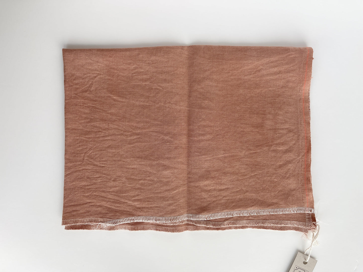 Warm Acacia - Naturally Hand-Dyed Linen - Vera's Stitching Corner