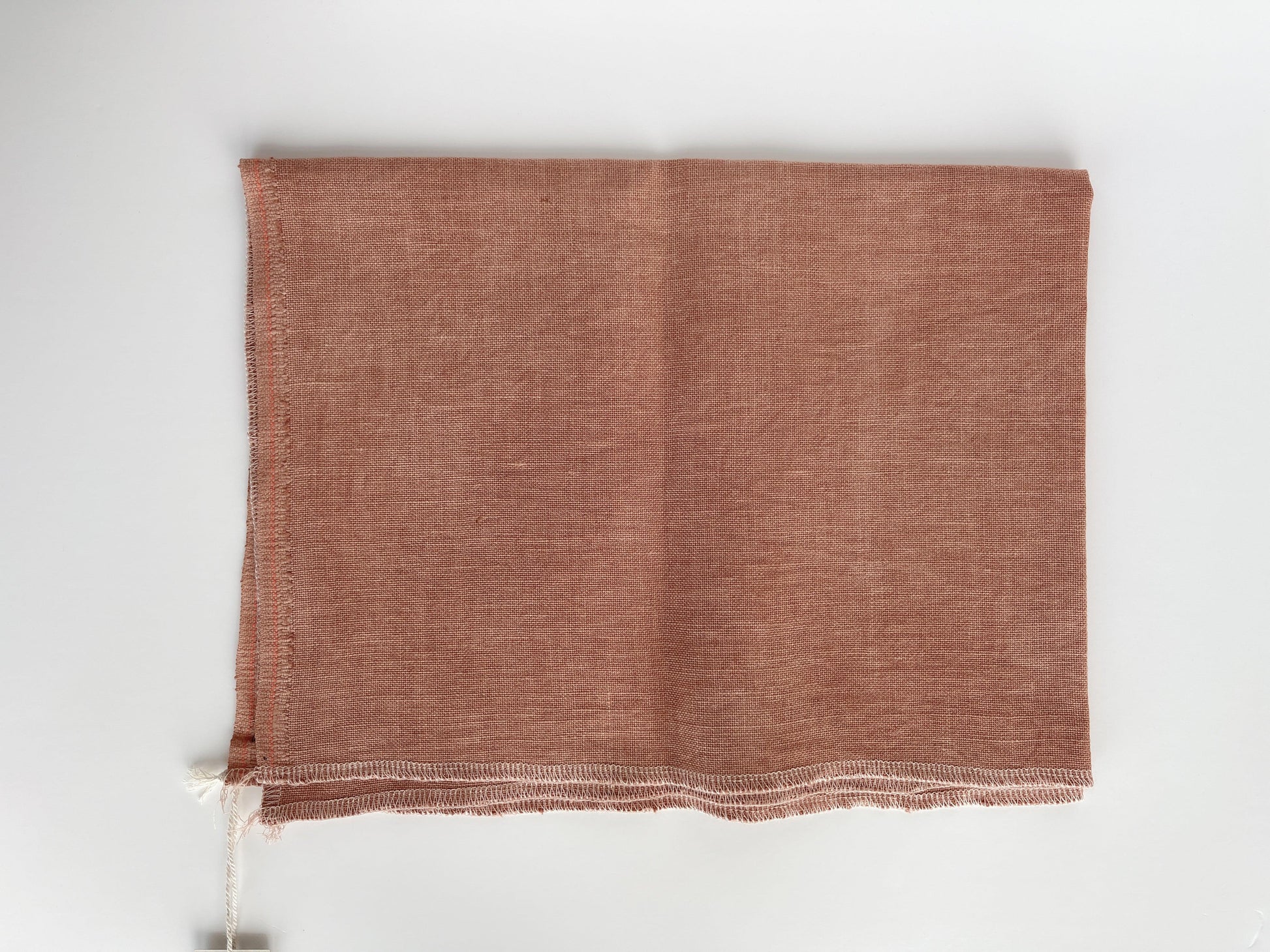 Warm Acacia - Naturally Hand-Dyed Linen - Vera's Stitching Corner