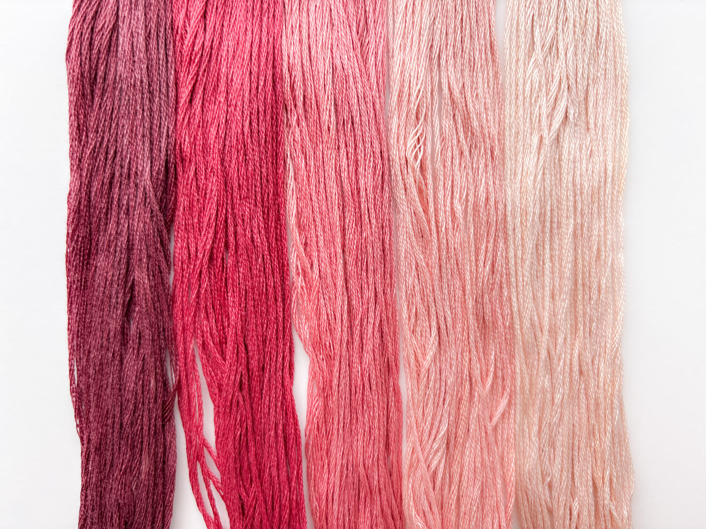 Pink Gradient, Colour Lab - Thread Pack (5 skeins)