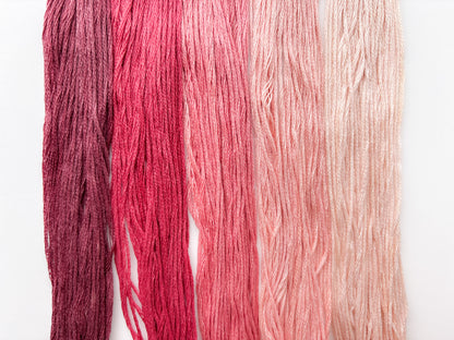 Pink Gradient, Colour Lab - Thread Pack (5 skeins)